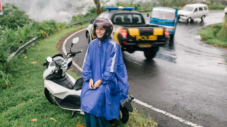 capa de chuva motoqueiro